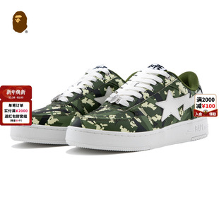 25年秋冬荆棘迷彩休闲鞋 BAPE STA联名男女鞋 CLOT 931911P