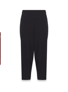 BAPE BLACK男装25年春夏猿人徽标刺绣拉链纯色西装裤T6306MI