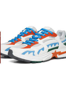 BAPE SHARK STA男鞋春夏星标鲨鱼齿纹别注款休闲鞋X91303M