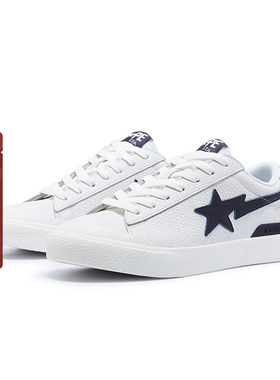 BAPE MAD STA男女鞋春夏字母刺绣拼色颗粒纹休闲鞋X91012K