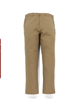 BAPE男装秋冬猿人徽章图案纯色休闲长裤152013H