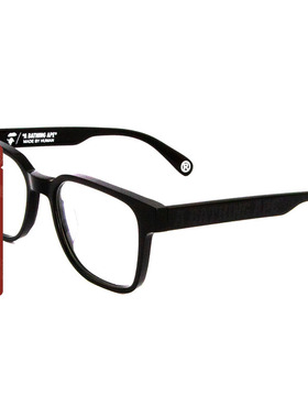 BAPE配饰字母图案板材框架平光眼镜A13066K