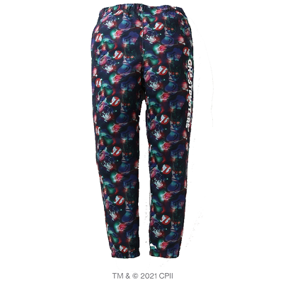 BAPE X GHOSTBUSTERS联名满印猿人幽灵迷彩卫裤运动长裤31903XG