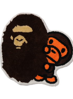 BAPEBABYMILO猿人毛绒地毯