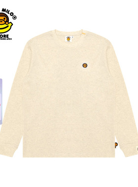 BABY MILO STORE女装25年秋冬卡通涂鸦小猴休闲长袖T恤0464XAP