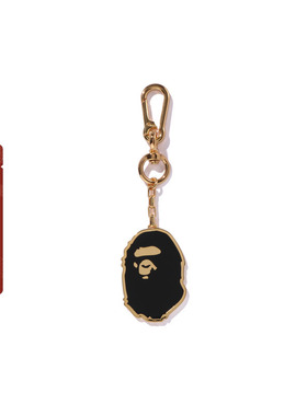 BAPE配饰猿人图案潮流钥匙圈挂件挂饰182008M