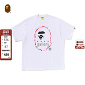BAPE T恤327101O 短袖 GALLERY男装 春夏迷彩印花限定款