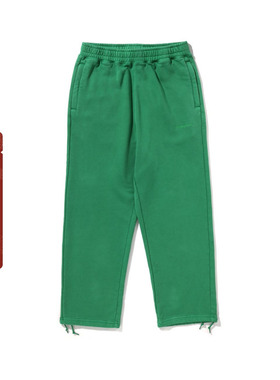 BAPE男装24年秋冬同色系字母刺绣可调节系带卫裤运动长裤152312N