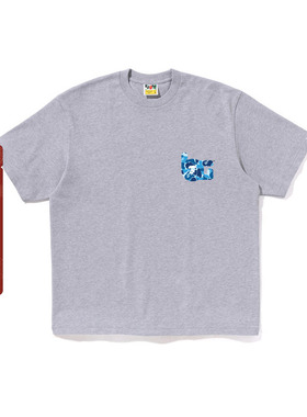 BAPE GALLERY男装春夏迷彩印花限定款短袖T恤320101O