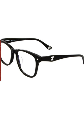 BAPE配饰猿人图案板材框架平光眼镜S13001K