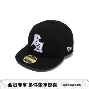 BAPE X NEW ERA联名配饰字母刺绣全封式平檐硬顶棒球帽902801P
