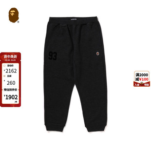 152303N 24年秋冬猿人胡子刺绣运动束脚卫裤 MR.BATHING APE男装