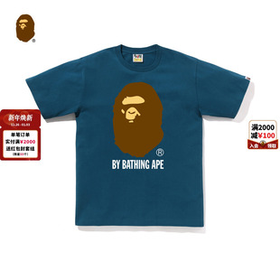 BAPE男装 T恤X00210P 25年秋冬猿人字母印花短袖