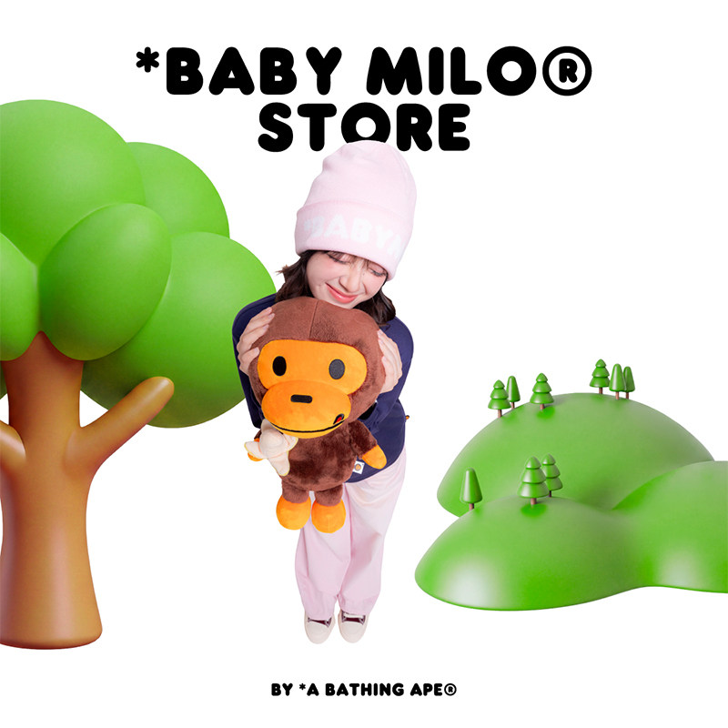 BABYMILOSTORE字母针织冷帽