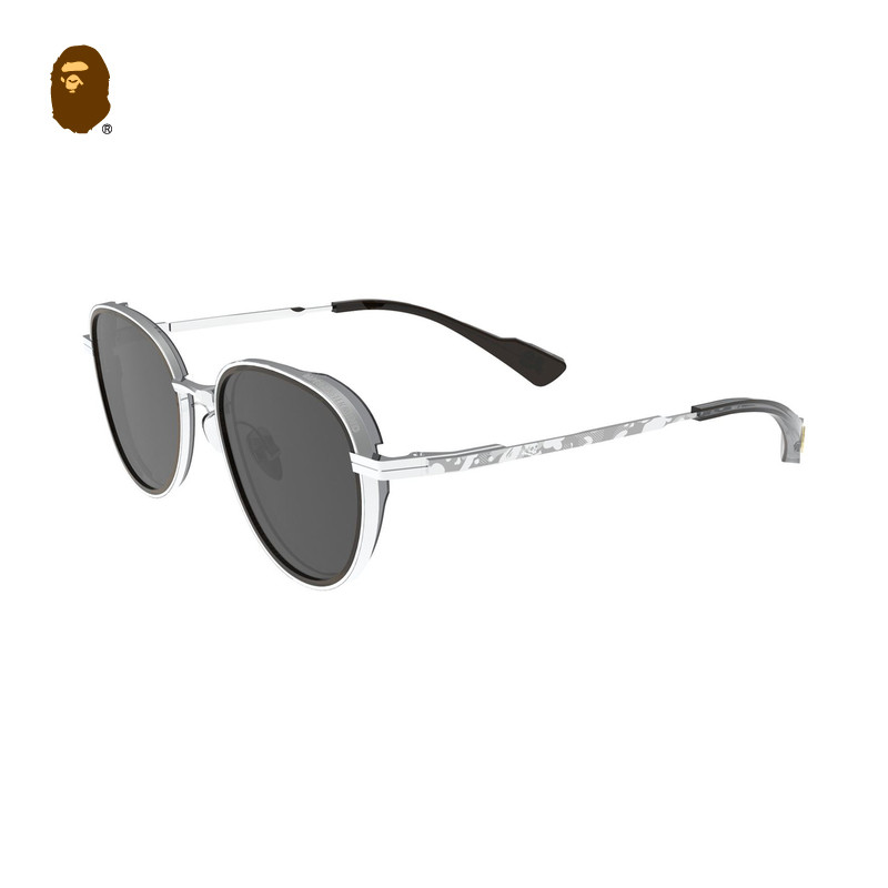 金属细框架墨镜太阳眼镜