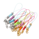 彩色镀金镀银宝塔扣饰品挂绳diy钥匙扣包包挂件编织绳扣饰品配件