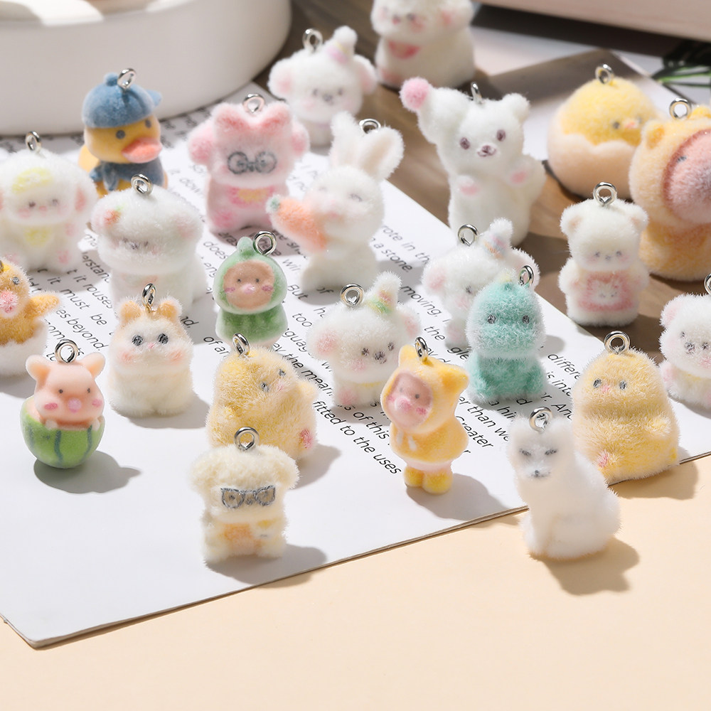 植绒可爱卡通立体小猪小狗动物公仔吊坠diy手机链包包挂饰配件,饰品/流行首饰/时尚饰品新,其他DIY饰品配件,淘宝优惠券,粉丝福利购,淘宝优惠卷