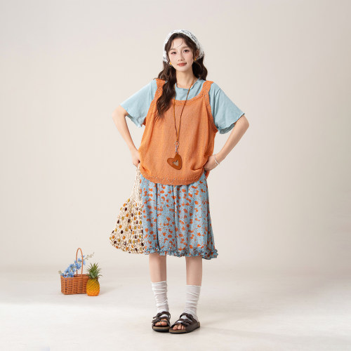 【软萌温雅】针织吊带背心女夏季