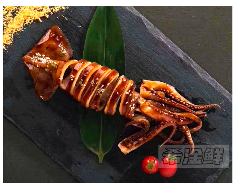 照烧鱿鱼140g 日式寿司料理 加热即食 调味鱿鱼蒲烧鱿鱼下酒小吃