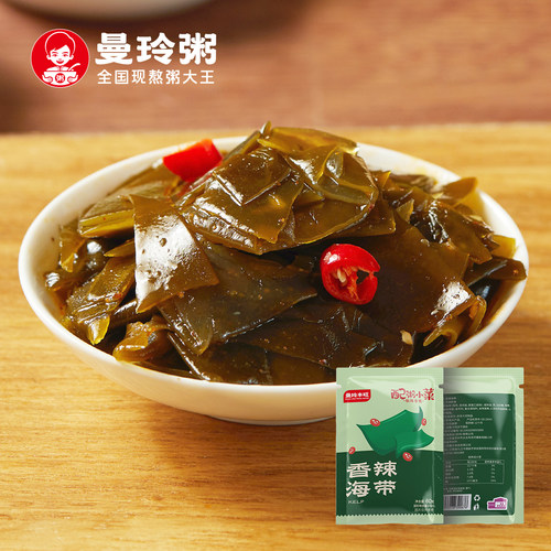 曼玲粥店海带片60g*12袋