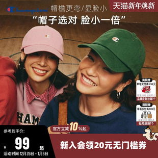 Champion冠军经典 遮阳帽子男情侣户外运动休闲鸭舌帽 棒球帽女时尚