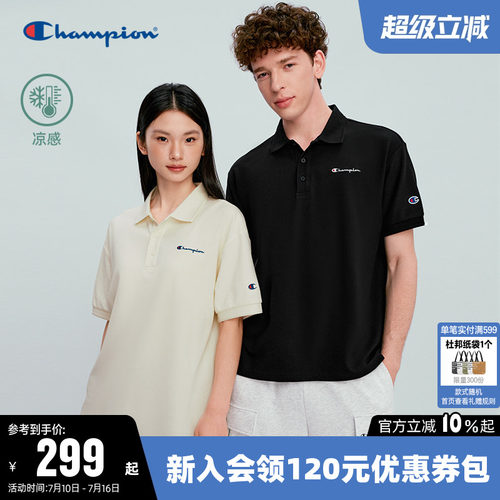 【凉感】Champion冠军短袖T恤女