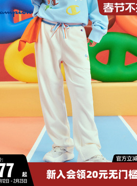 【Melting sadness联名】Champion冠军卫裤女秋季休闲运动裤子潮