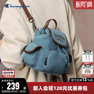 Champion冠军双肩背包2026春女小型mini多巴胺可爱轻便时尚墩墩包