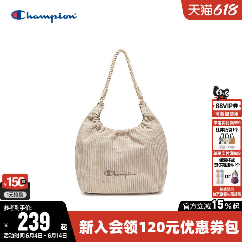 Champion冠军手提包女男情侣时尚挎包通勤户外出游轻便单肩背包