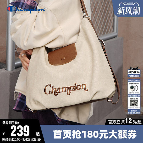 Champion冠军单肩背包挎包托特包