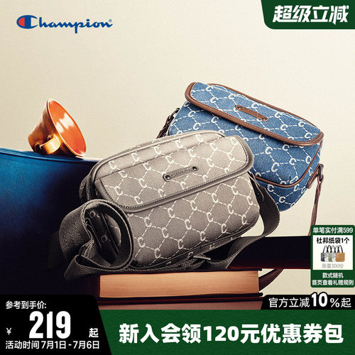 Champion冠军单肩背包翻盖相机包