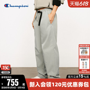 【BLACK EDITION系列】Champion冠军长裤男春季休闲直筒宽松裤子