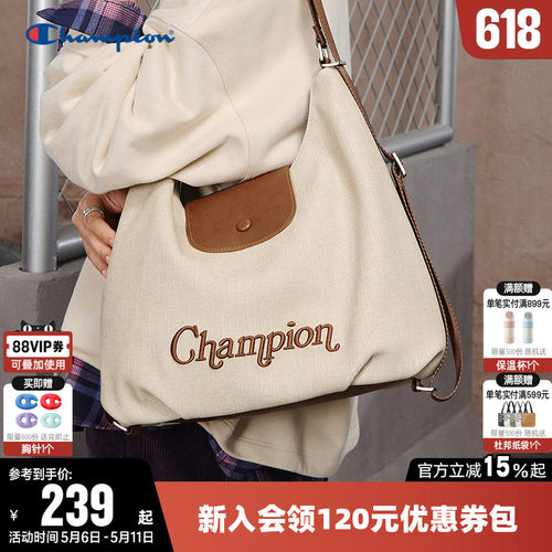 Champion冠军单肩背包挎包托特包