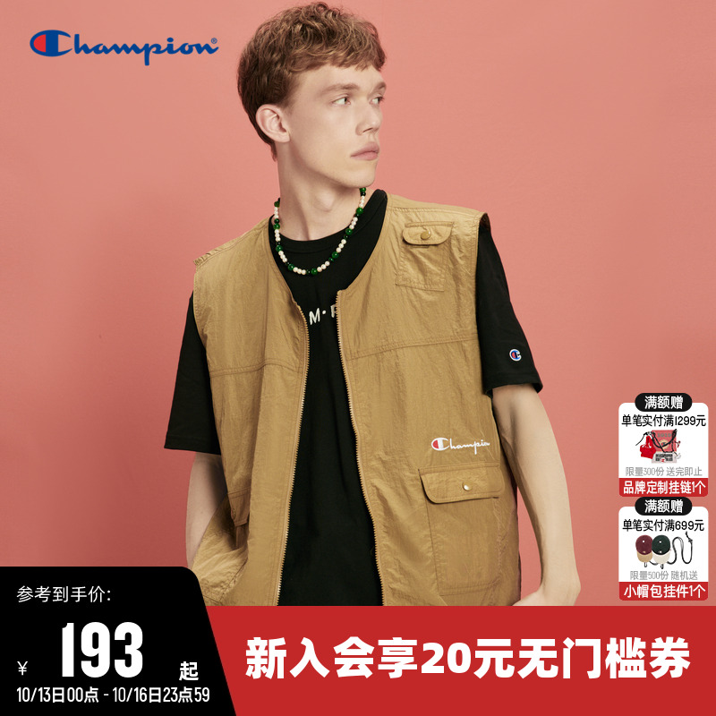 CHAMPION冠军运动马甲休闲男