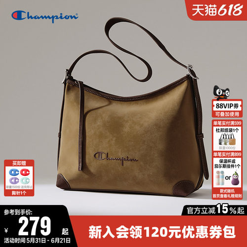 Champion冠军时尚单肩背包