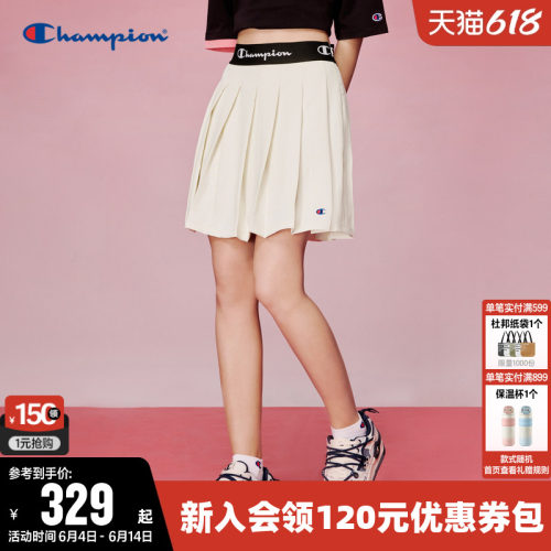校园风短裙Champion冠军