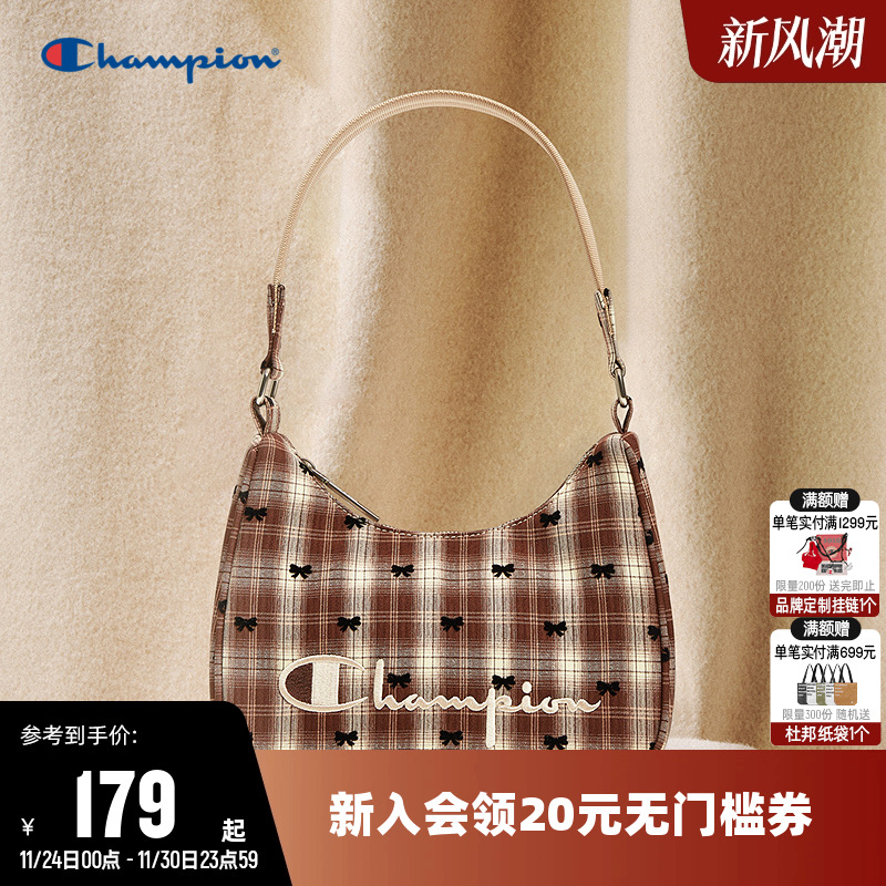Champion2025新款蝴蝶结单肩挎包