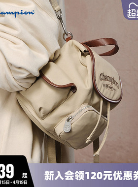 Champion冠军mini小型双肩背包2026春女男墩墩包时尚校园旅行包潮