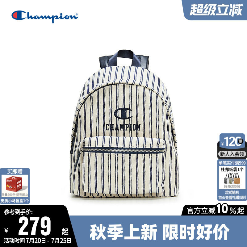 Champion冠军双肩包2026夏新款男运动休闲背包女徒步旅行通勤包潮