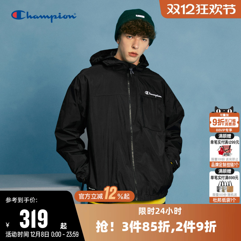 夹克拉链开衫CHAMPION运动休闲男