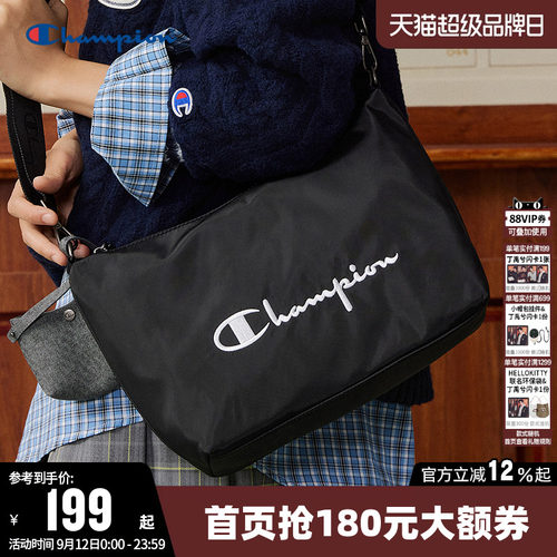 Champion冠军时尚单肩包男女同款