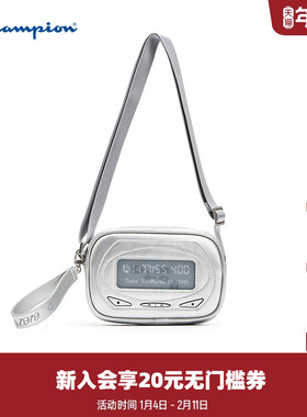 Champion冠军单肩包2026春新款男女情侣Y3K风梦核相机包时尚挎包