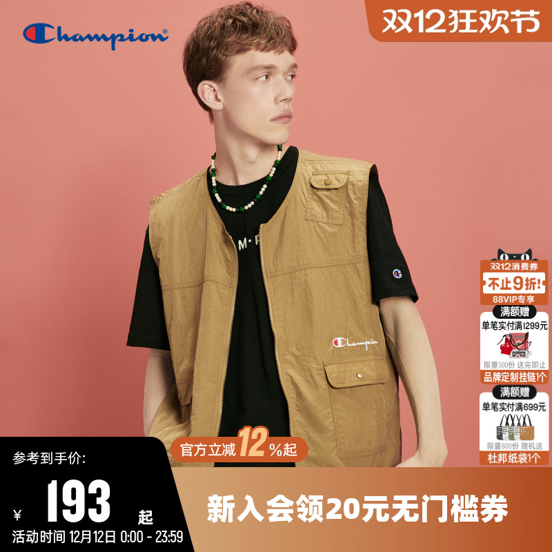 CHAMPION冠军运动马甲休闲男