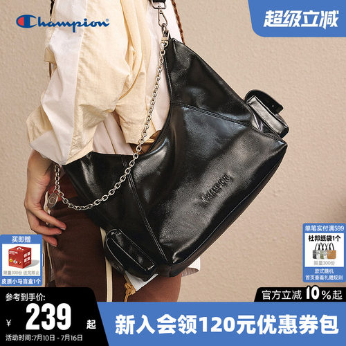 champion冠军复古潮流单肩包