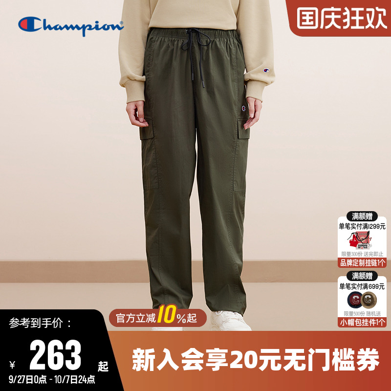 工装裤Champion冠军潮流情侣