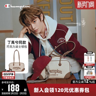 通勤包 Champion冠军单肩背包女保龄球包男挎包时尚 丁禹兮同款
