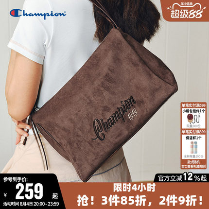Champion冠军单肩包2026秋季新款女时尚挎包旅游通勤百搭手提背包