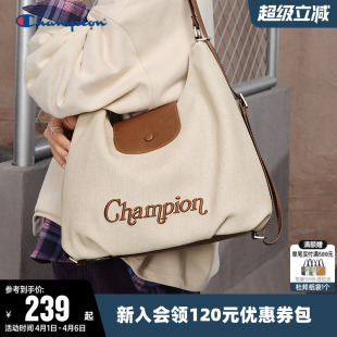 男女托特可调节腋下挎包双肩包 Champion冠军单肩背包2026年春新款