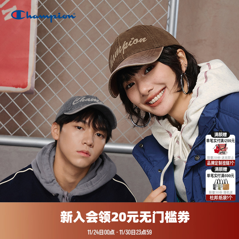 Champion冠军美式复古棒球帽