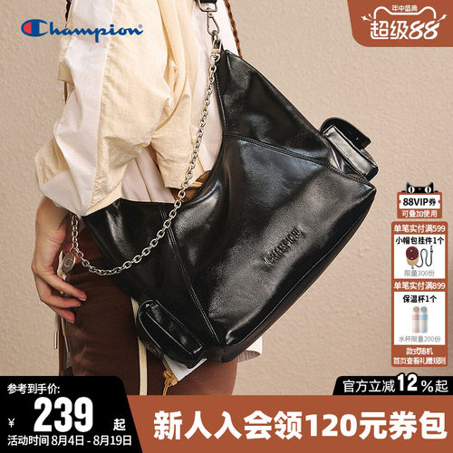 champion冠军复古潮流单肩包